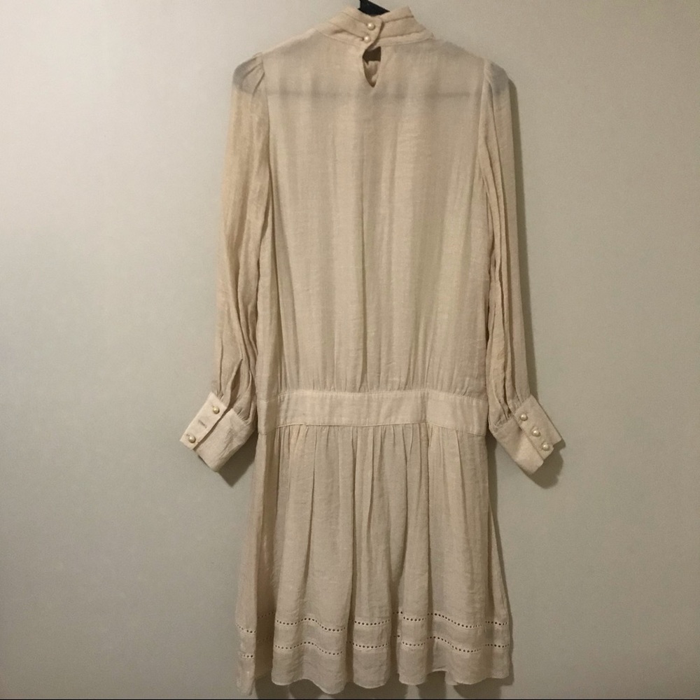 Pretty Rosa Long-sleeve Ruffled Dress - Picture 2 of 4